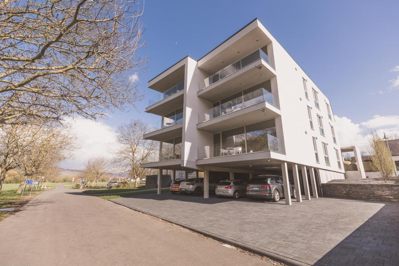 Steillage - Design Moselsuiten Mit Panoramablick Und Spa Brauneberg Exterior foto