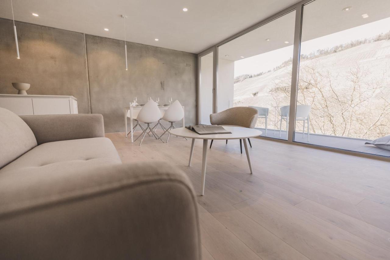 Steillage - Design Moselsuiten Mit Panoramablick Und Spa Brauneberg Exterior foto